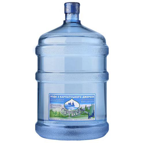 Вода питна негазована природна СРІБНА 18,9 л.